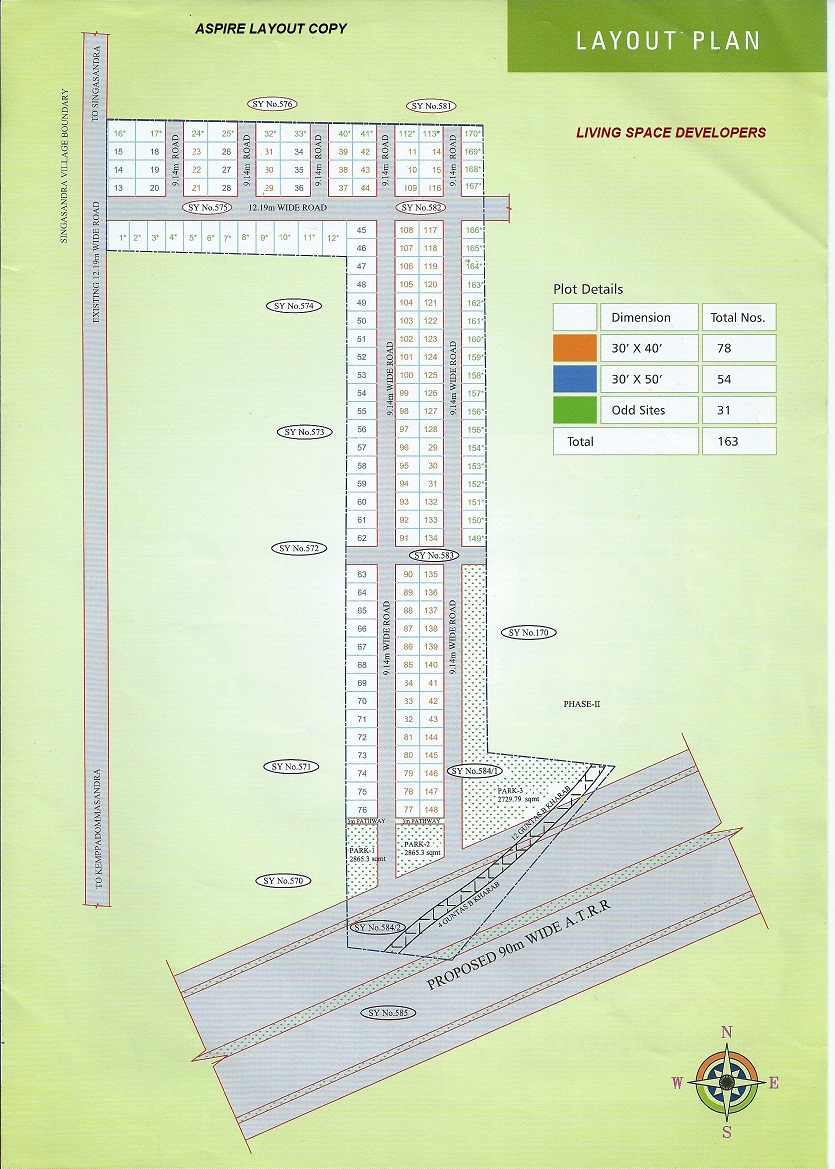 Residential Land/Plot for sale in Aashritha Aspire, Anekal