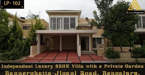 Luxury 3BHK villa tour, Bannerghatta-Jigani road, South Bengaluru.