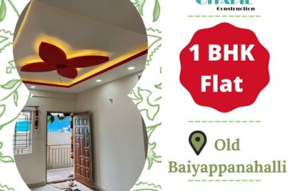 Dream 1BHK Flat in Old Baiyappanhalli Bangalore just for Rs.35 Lakhs