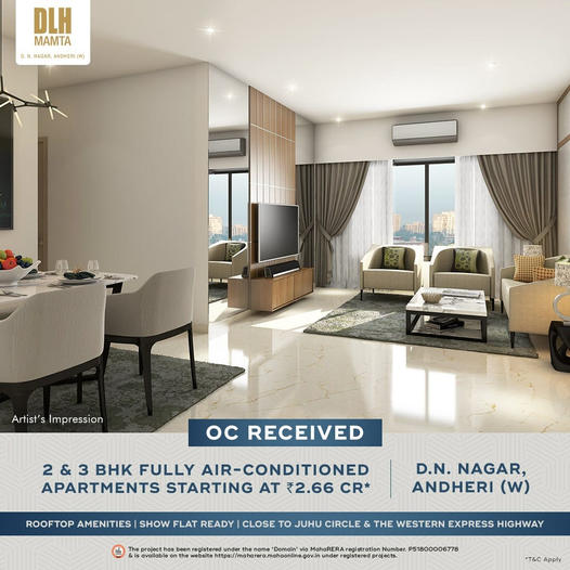 2 & 3 BHK Spacious Homes Starting at 2.66 Cr* at D.N.Nagar, Andheri West