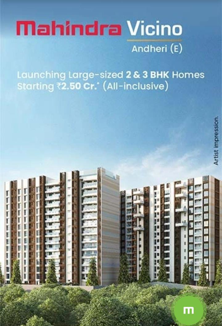 2-3 BHK HOMES AT ANDHERI EAST