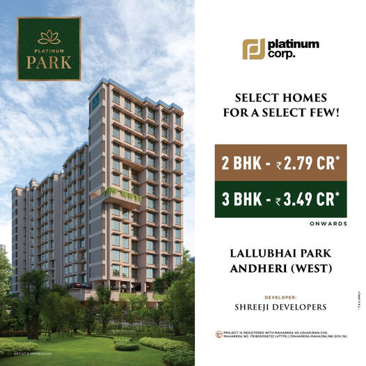 Platinum Corp Presents Platinum Park @ Andheri West