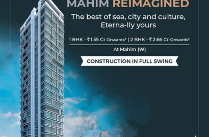 Premium 1 & 2 Bed Homes Starting from 1.55 Cr* at Eterna in Mahim West