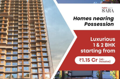 2 BHK Homes in Kandivali East starting from 1.15 Cr* only.