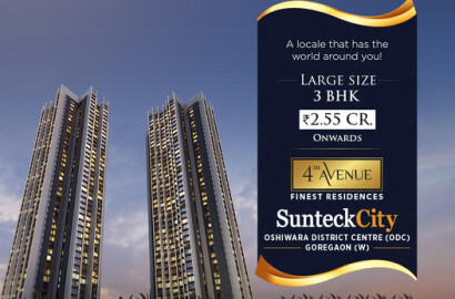 Large Size 3 BHK at Goregaon West