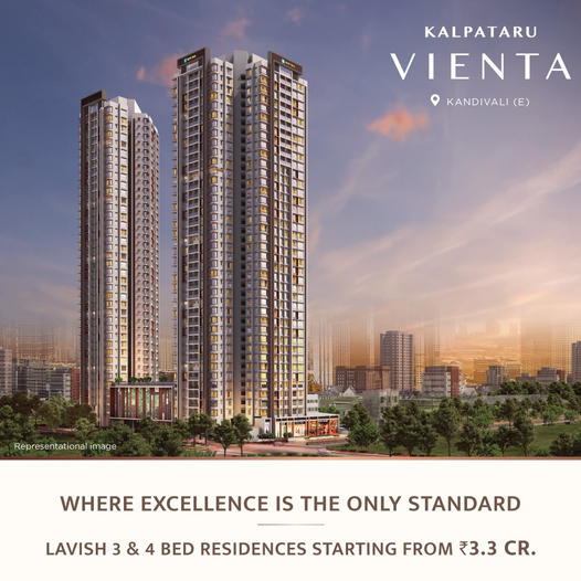 Lavish 3 & 4 Bed Residences starting from 3.3* Cr