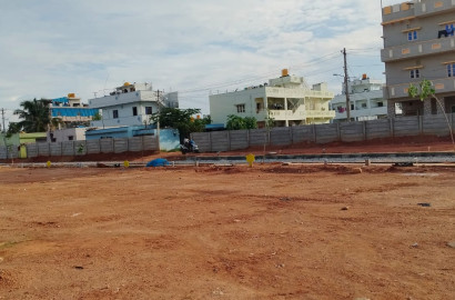 Sathnur main road layout approved by DC Convertion